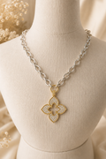 Open Clover Necklace