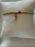 Italian Cornicello Red Crystal