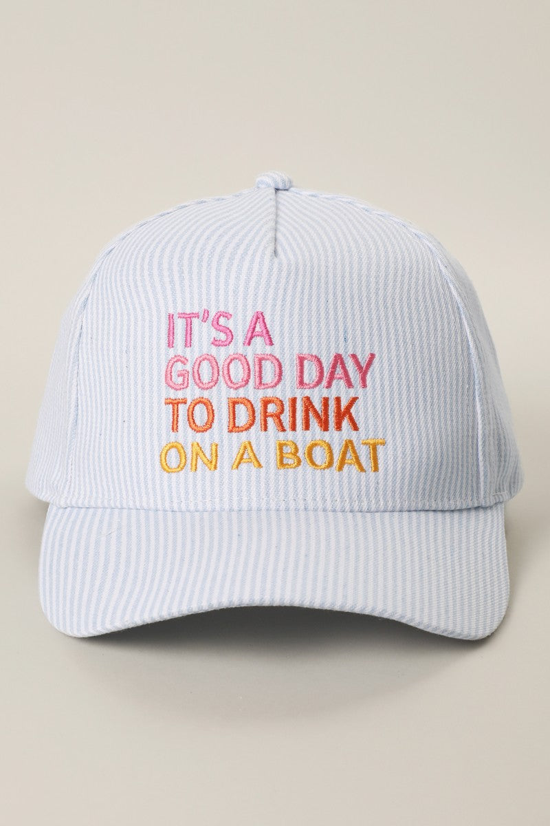 It's A Good Day To Drink On a Boat