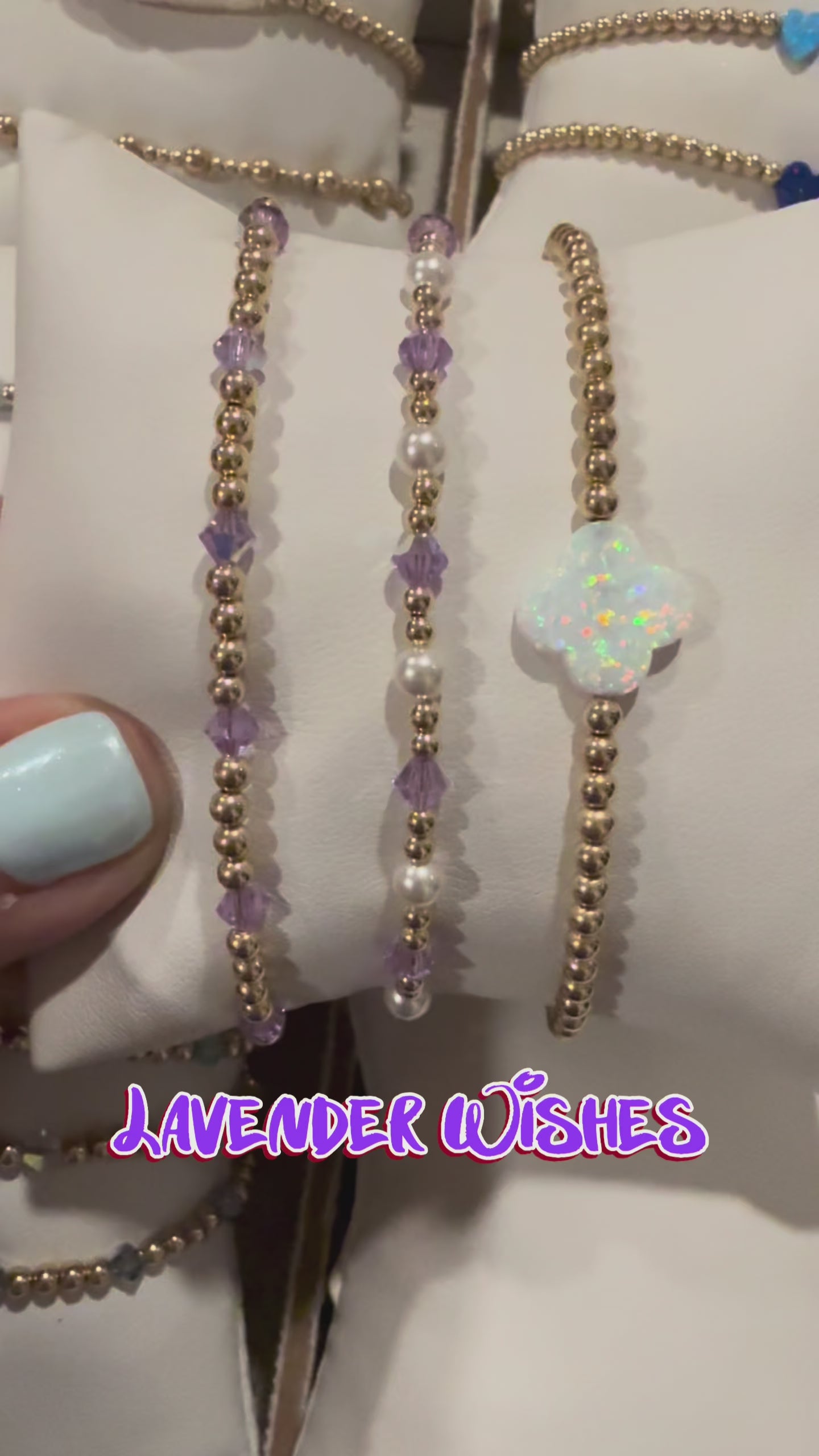Lavender Wishes Stack