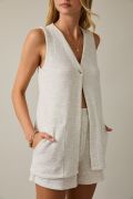 Effortless V-Neck Tunic Set